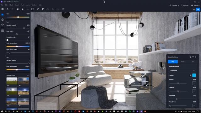 D5 Render Interior Render Workflow (Photo Realistic) смотреть онлайн
