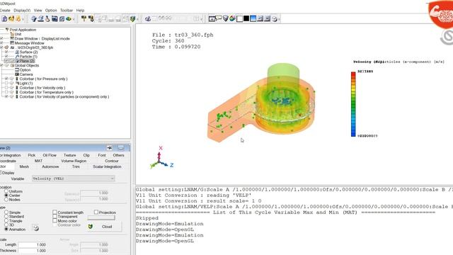 93 Cradle Viewer scFlow CFD MSC Cradle смотреть онлайн