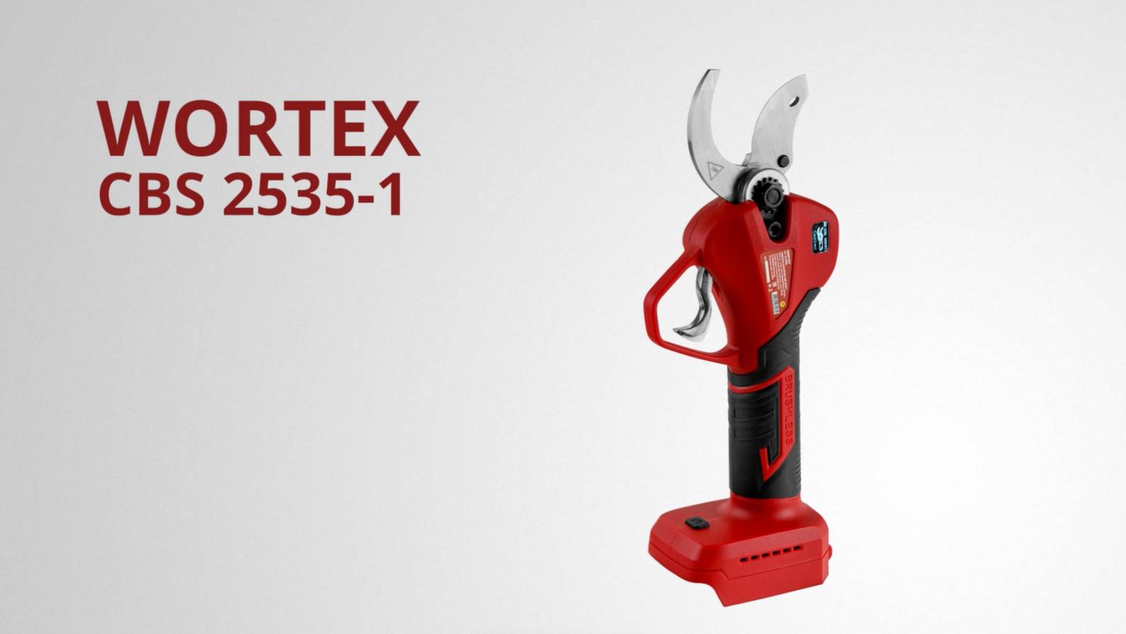 WORTEX CBS 2535-1 Аккумуляторный секатор смотреть онлайн