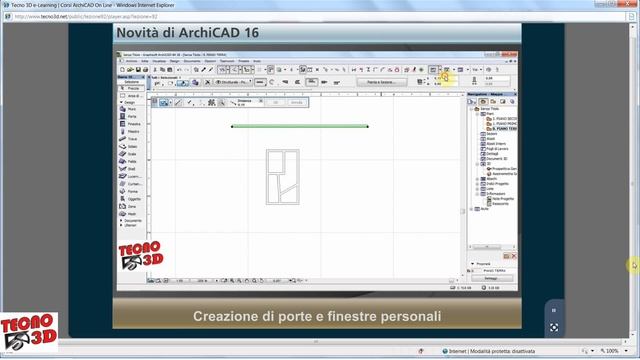 Tutorial Archicad 16 Finestre Personali Complesse смотреть онлайн