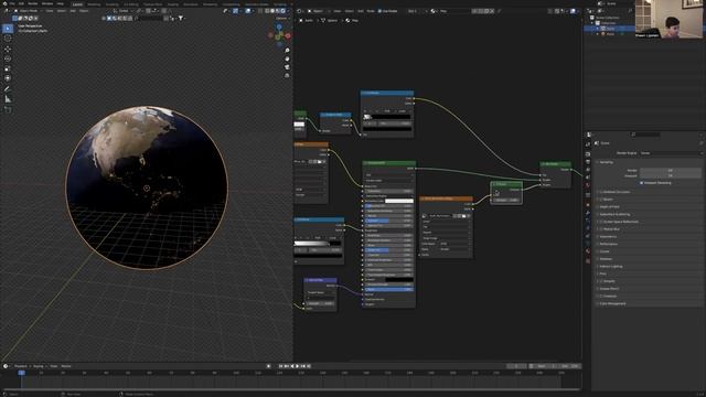 How to make earth in blender смотреть онлайн