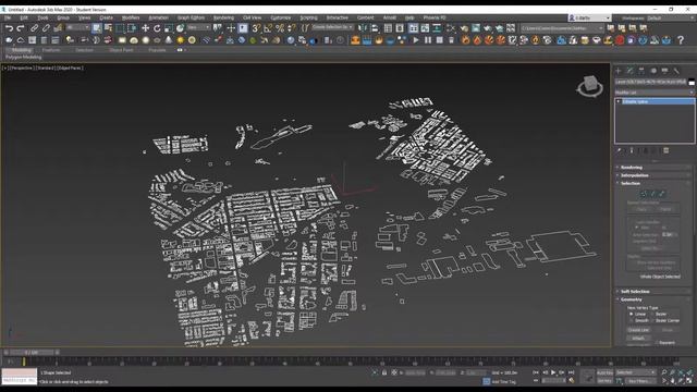 Clean up building footprints in 3DS Max смотреть онлайн