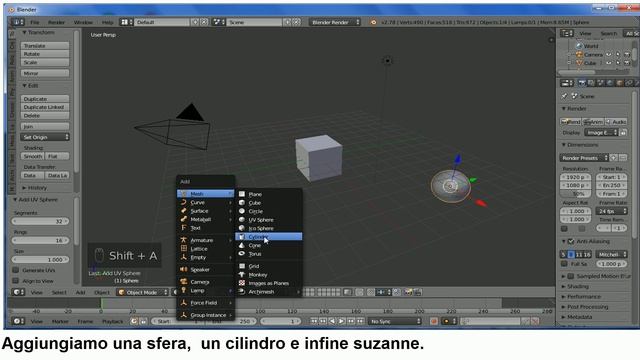 Blender Notes (ITA): I comandi Undo e redo смотреть онлайн