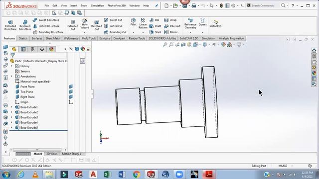 SOLIDWORKS |EXERCISE-4| SOLIDWORKS PRACTICE EXERCISES FOR BEGINNERS смотреть онлайн