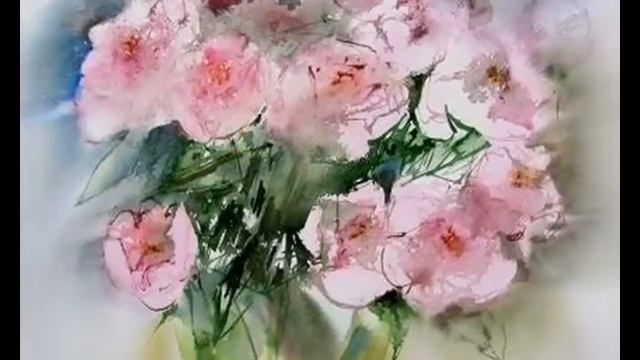 Акварели Reine Marie Pinchon смотреть онлайн
