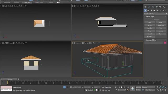 3DS Max | Viewport Shading & wireframe mode-28 смотреть онлайн