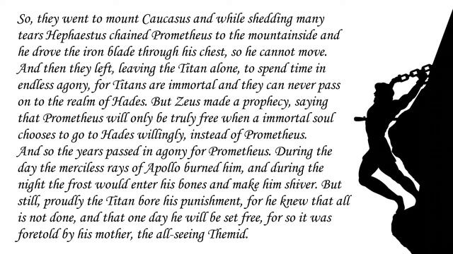 Greek Myths - Prometheus смотреть онлайн