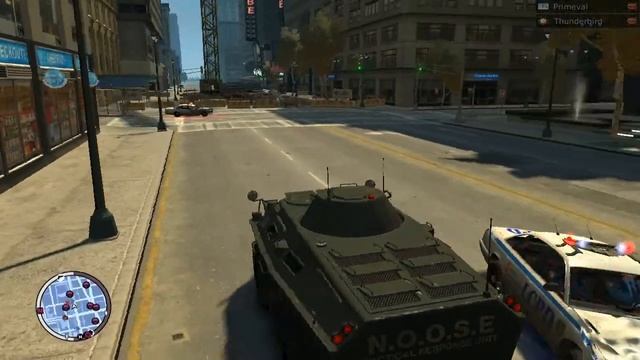 GTA 4 [How much abuse can the APC take?] смотреть онлайн