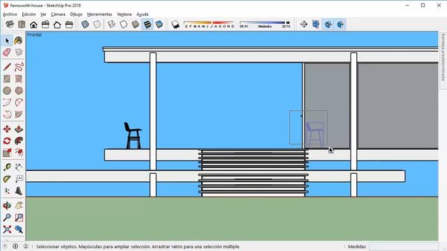 Sketchup 2018 - Mover rotar y escalar - Tutorial básico 03 смотреть онлайн