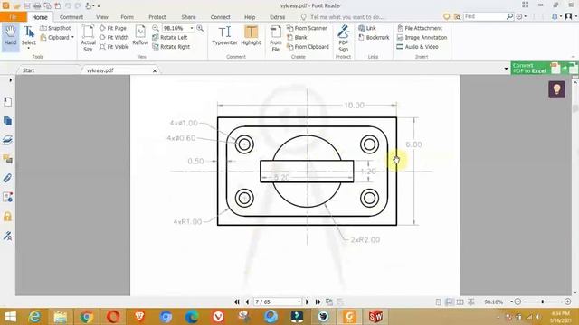 14 Solidworks practice simple drawing and learn ansys data смотреть онлайн
