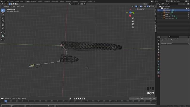 Create an underwater tentacle animation in blender - part 1 смотреть онлайн