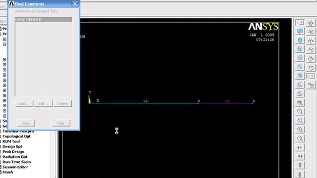 ANSYS example (3) ex0102 смотреть онлайн