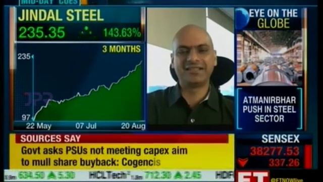 Mr Anshu Kapoor Edelweiss Private Wealth Mgmt ET Now The Newsroom 20 Aug 2020 смотреть онлайн