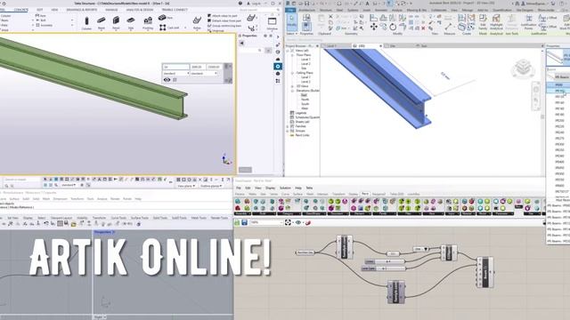 Revit Family - Revit To Tekla (Rhino Grasshoppers) смотреть онлайн