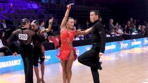 IDSU Взрослые, La (Open) 1/2: ча-ча-ча, самба румба, пасодобль, джайв. Minsk Open Championship 2025