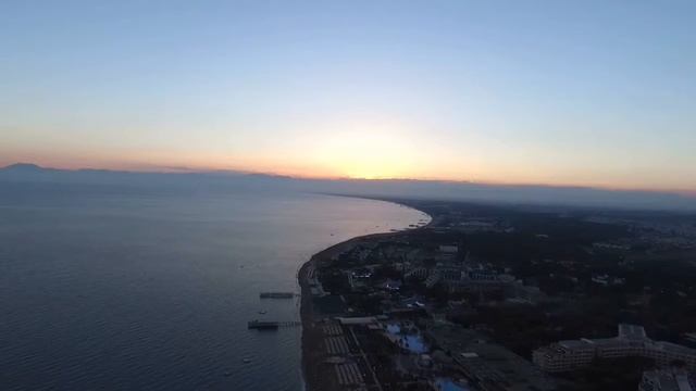 Drone Phantom3. Belek beach. смотреть онлайн