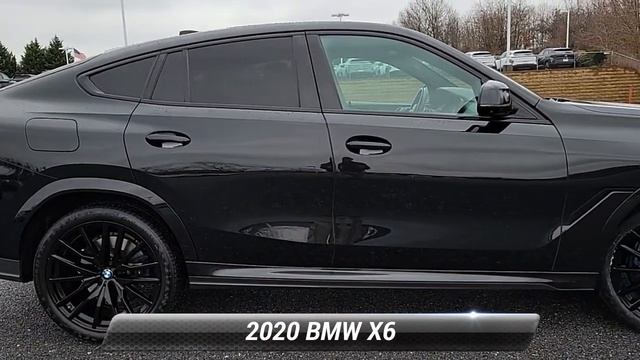 Used 2020 BMW X6 M50i, Clarksville, MD 26195A смотреть онлайн