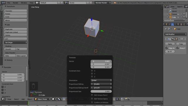 Blender Quick Tip: Menús contextuales con F6 смотреть онлайн