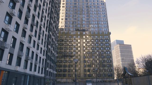 ЖК «Тринити» — съёмка с воздуха февраль 2025 смотреть онлайн