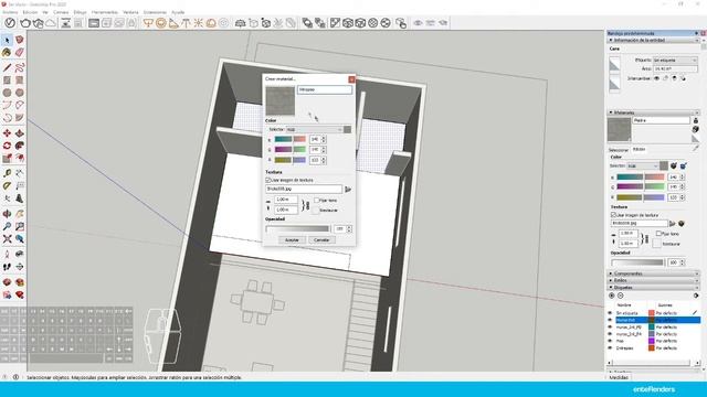 01. Proyecto modelado arquitectónico #SketchUp. смотреть онлайн