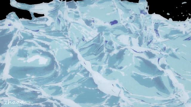 blender anime ocean waves animation смотреть онлайн