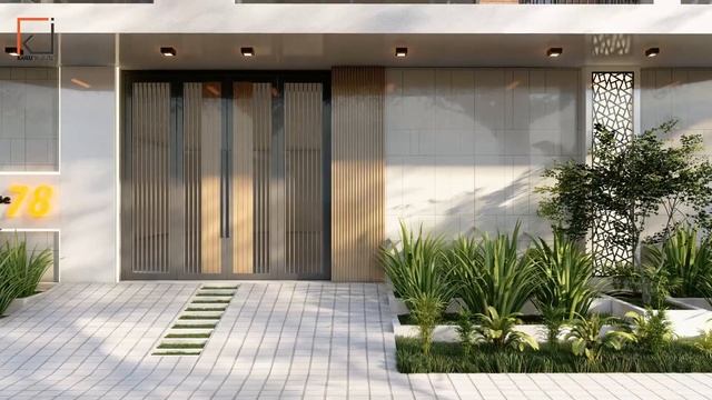 Modern House 2023 | Walk Through | Lumion | SketchUp | Karu|studio смотреть онлайн