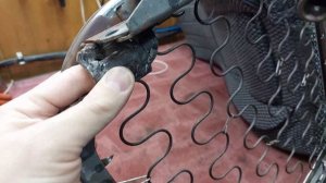 Ремонт спинки водительского сиденья ВАЗ-2107