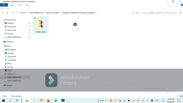 CARA COMPRESS FOLDER KE WINRAR смотреть онлайн