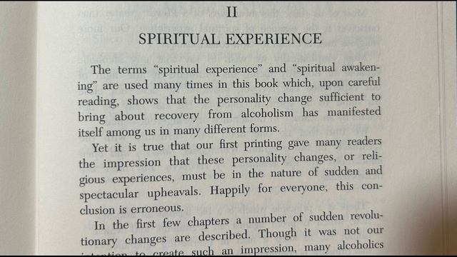102 Духовный опыт приложение 2 Анонимные Алкоголики