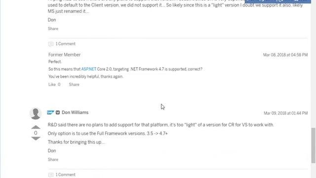 هل الدوت نت كور يدعم كريستال ريبورت Is Crystal Report support Net Core ? смотреть онлайн