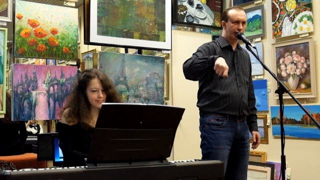 DSCF4690 Яков Сёмочкин и Мария Бершадская в галерее JAZZIUM 11/02/2017. Новосибирск. смотреть онлайн