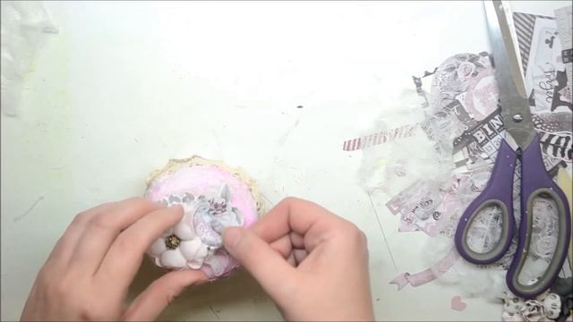 Macaron Mini Album In Box With Prima Marketing