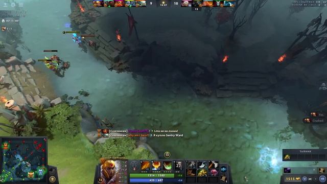 Queen of Pain vs LC | Blade mail build | Legion Commander Mid смотреть онлайн