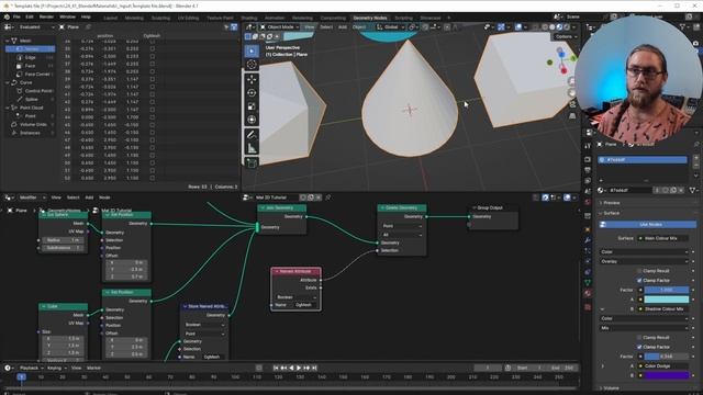 The Best Way to Set Materials on Your Geometry Nodes - Blender 4 + Set Material Index Tutorial смотреть онлайн