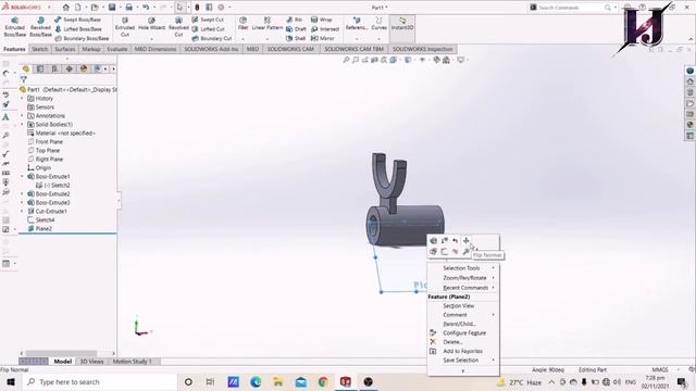 Activity No. 4 | Elective 1 | Solidworks 2021 смотреть онлайн