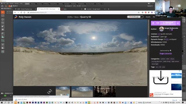 HDRI Environment Maps in Blender смотреть онлайн