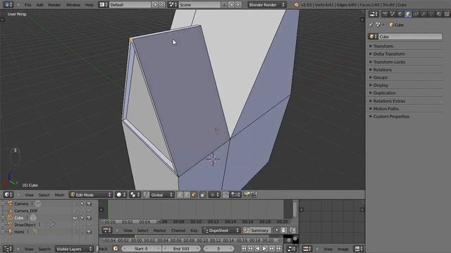 LBN18 Modeling A House In Blender смотреть онлайн