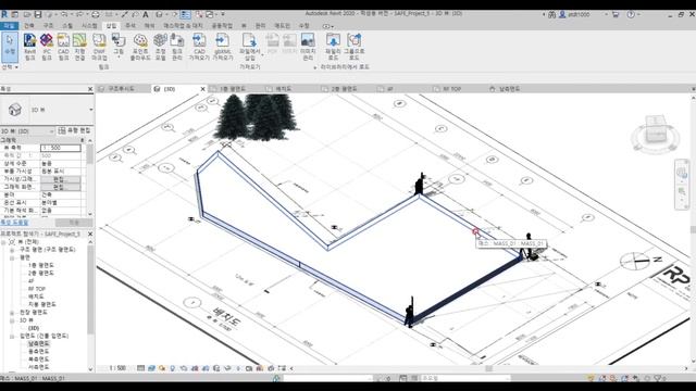 [RP] 06. How to Modeling Batter Board in Revit Project смотреть онлайн