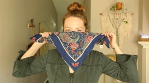 How to Wear a Bandana as a Face Covering