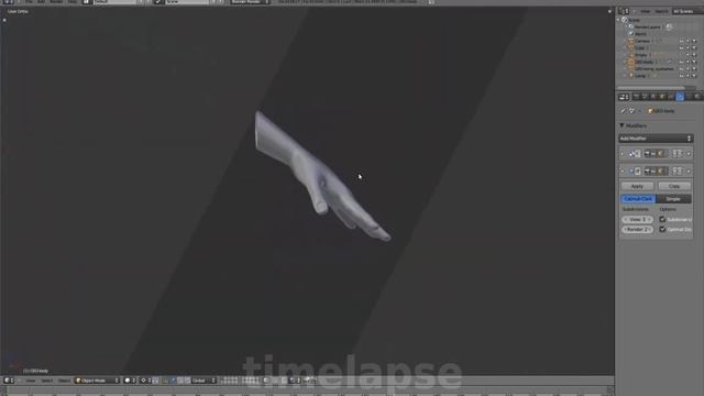 Blenderella - 03 Body - 08 Rest Pose