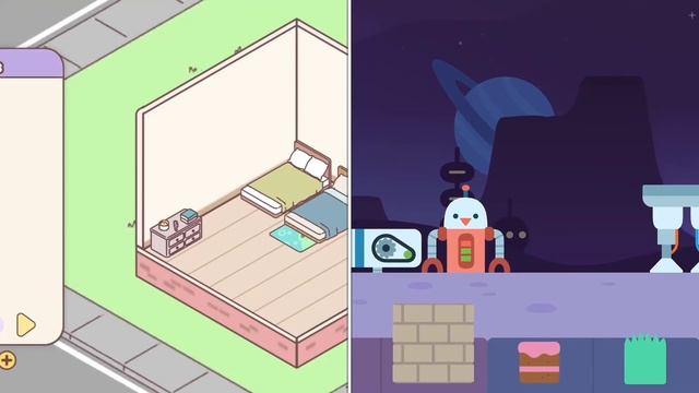 Pocket Love Secret Password vs Sago Mini Space Blocks смотреть онлайн