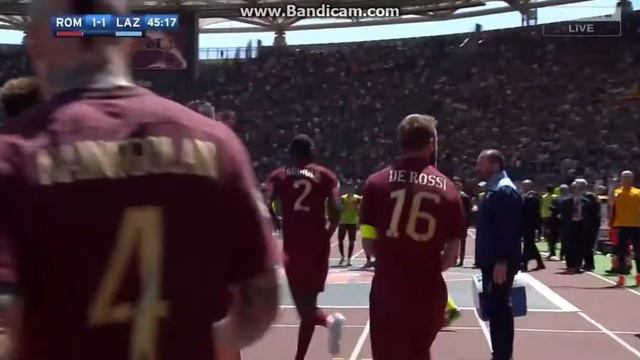 Рома – Лацио ПЕНАЛЬТИ 30.04.17