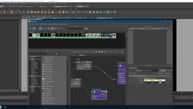 How to merge displacement maps from Zbrush and Mari in Maya смотреть онлайн