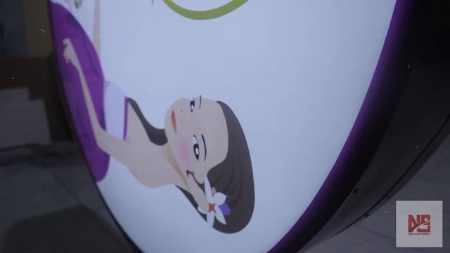 Cara buat neon box bulat diameter 120 cm sangat cantik смотреть онлайн