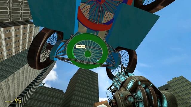 Thrusterless and Wireless Steering Mech Demo - GMod смотреть онлайн