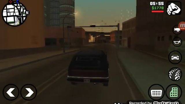 GTA SA, погоня от ментов! смотреть онлайн