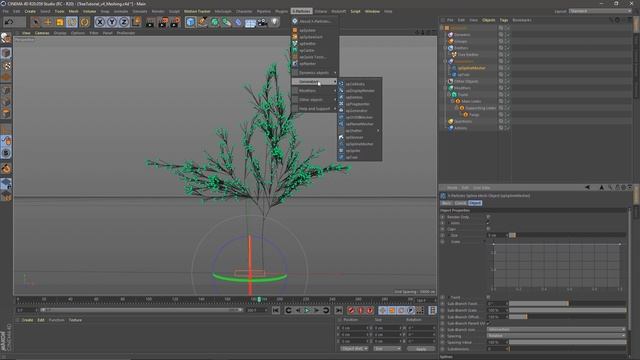 Make Any Tree in Cinema 4D with X-Particles | xpBranch Modifier Explained смотреть онлайн