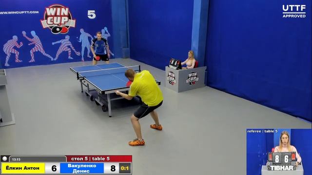 13:00 Ёлкин Антон 1-3 Вакуленко Денис cтол 5 ЮГ-2 20.06.21 смотреть онлайн