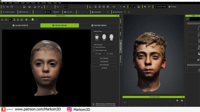 Turn 3D scans into 3D ANIMATED Avatars - Character Creator Headshot 2.0 смотреть онлайн