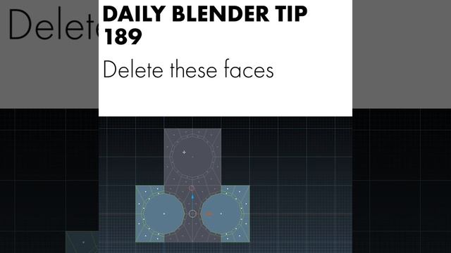 Daily Blender Tip 189 - Plane with irregular holes смотреть онлайн